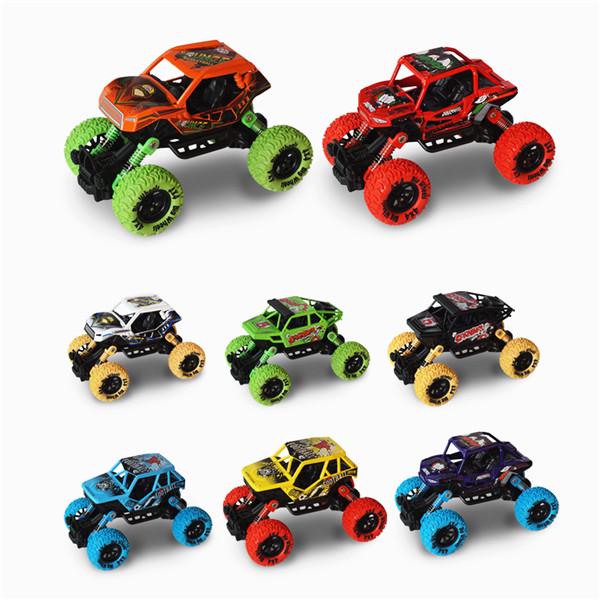 Устойчивый амортизатор, модель внедорожника, детская творческая игрушка для скалолазания с оттяжкой и двойным приводом