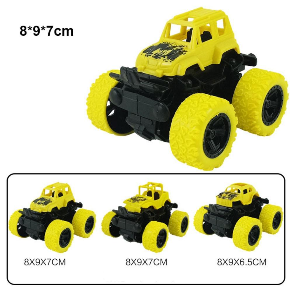 Материал АБС Граффити Внедорожник С оттяжкой Вращающийся По земле Автомобиль Трюк Внедорожник 5